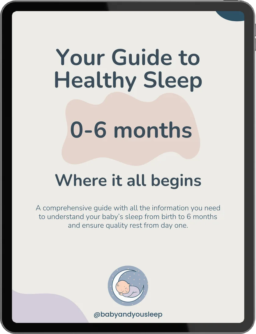 Healthy Sleep 0–6 months guide